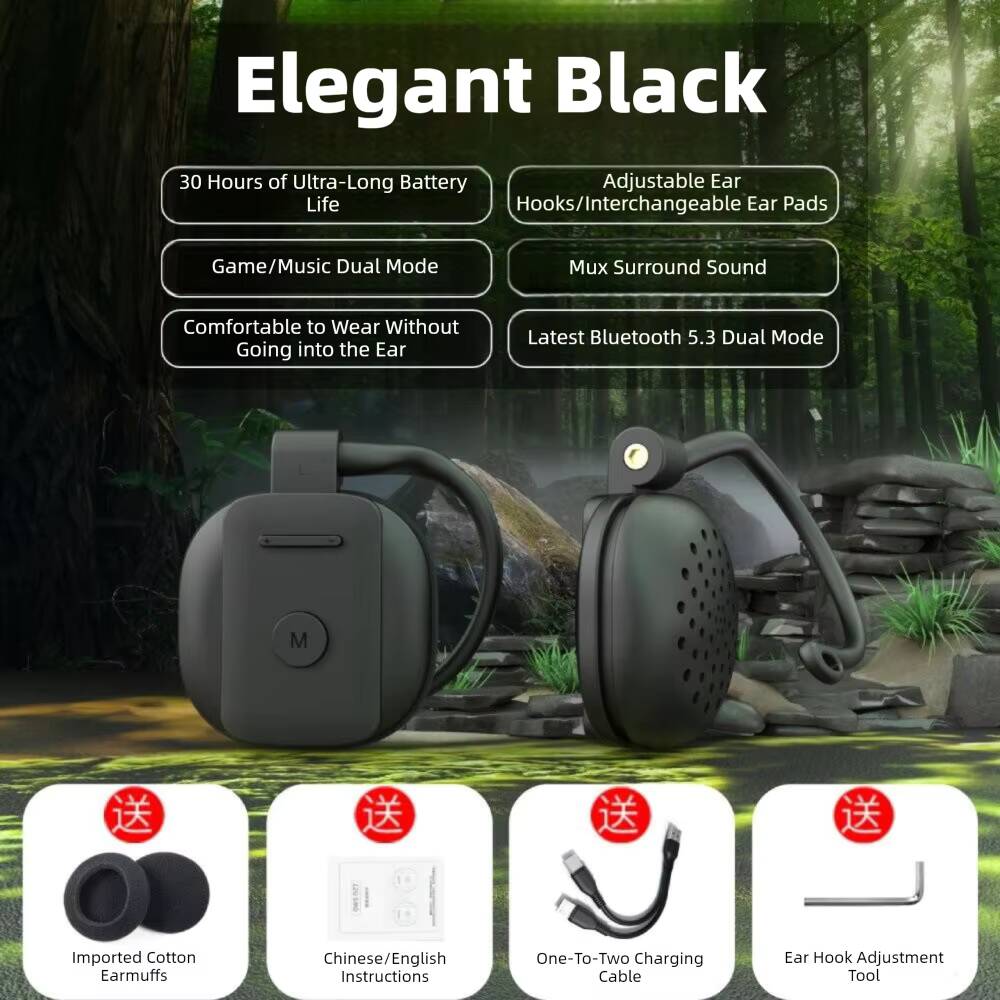 Pc Gaming Earphones - 새로운 OWS 오픈형 무선 블루투스 헤드폰,
