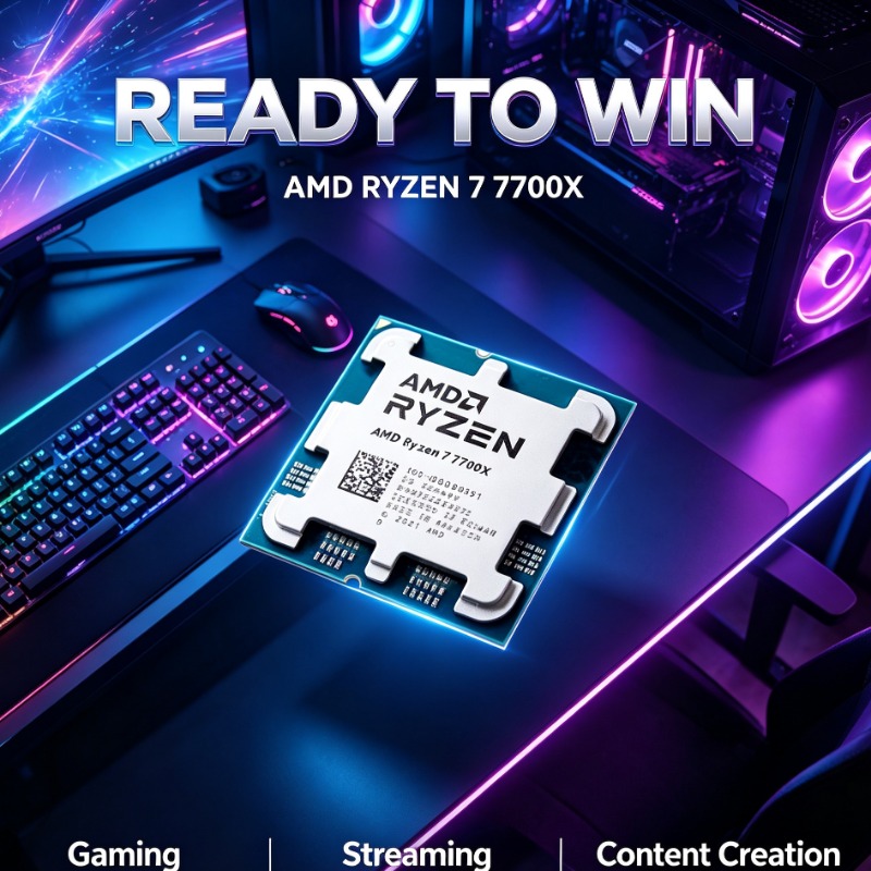 Pc Gaming Games - 고성능 게이밍 프로세서 AMD 7700X (쿨러