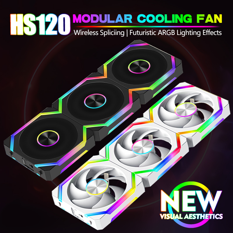 Pc Gaming Ff - JUMPEAK HS120 Halo ARGB 쿨링 팬