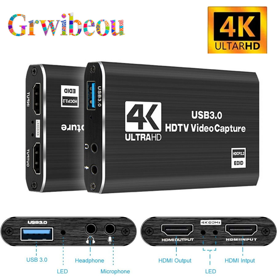 Pc Gaming Games - 4K USB 3.0 비디오 캡처 카드