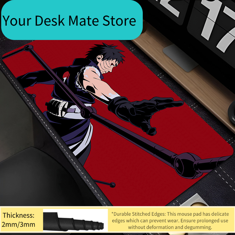Pc Gaming Naruto - 90x40cm 마우스 패드 애니메이션 나루토 오비토