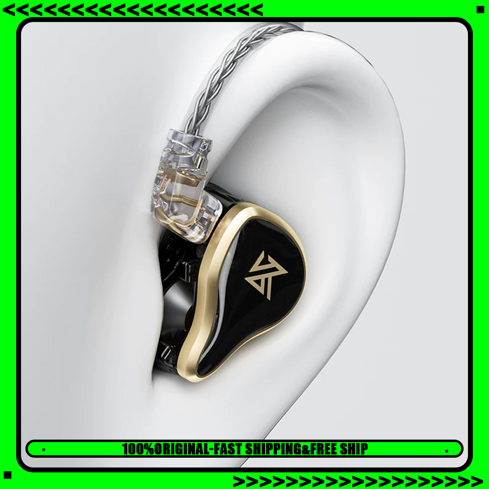 Pc Gaming Earphones - KZ ZAS 금속 유선 이어폰 16-유닛