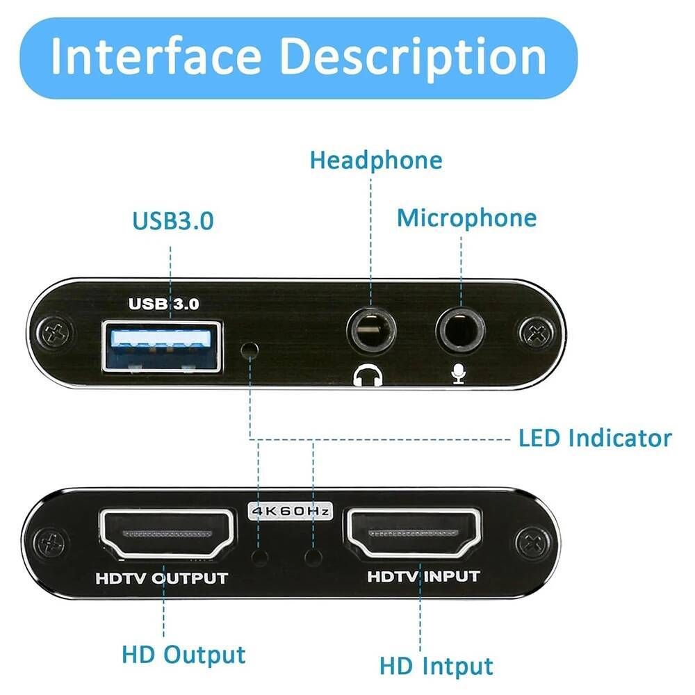 4K HDMI-USB 3.0 호환 1080P@60Hz  - Pc Gaming Games 리뷰 및 가격