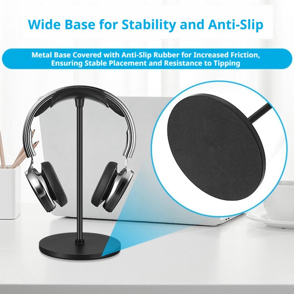 데스크탑 헤드폰 스탠드 곡선형 ABS 헤드셋 홀더 미끄 - Gaming Headset 리뷰 및 가격
