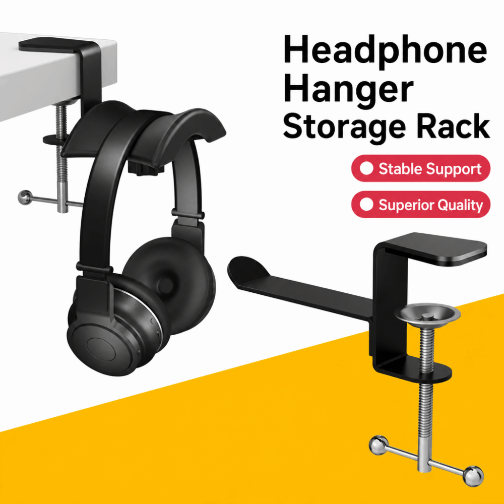 크리 에이 티브 메탈 헤드폰 스탠드 블랙 안정적인 미끄 - Gaming Headset 리뷰 및 가격