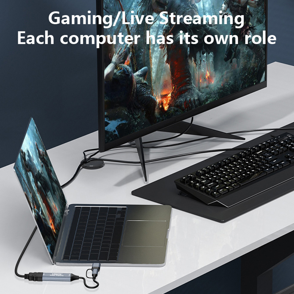 4K 2-in-1 USB 2.0 비디오 캡처 카드 US - Pc Gaming Games 리뷰 및 가격
