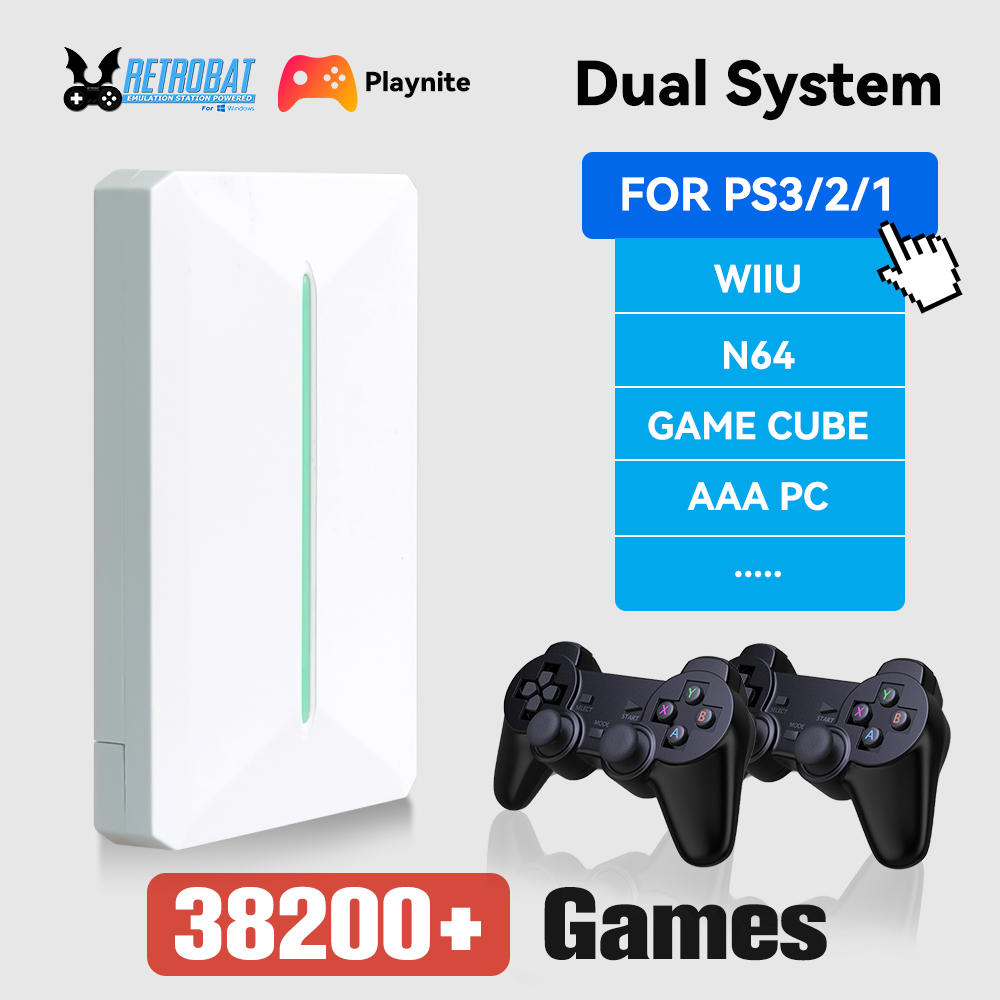 Retrobat&Playnite 레트로 게임 HDD 3 - Pc Gaming Aaa 리뷰 및 가격