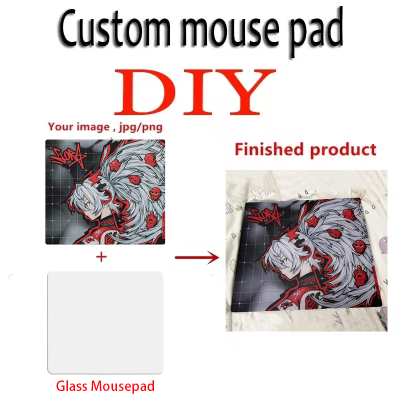 맞춤형 유리 마우스 패드 DIY 디자인 YUME 반투명 - Fps Gaming Mouse 리뷰 및 가격