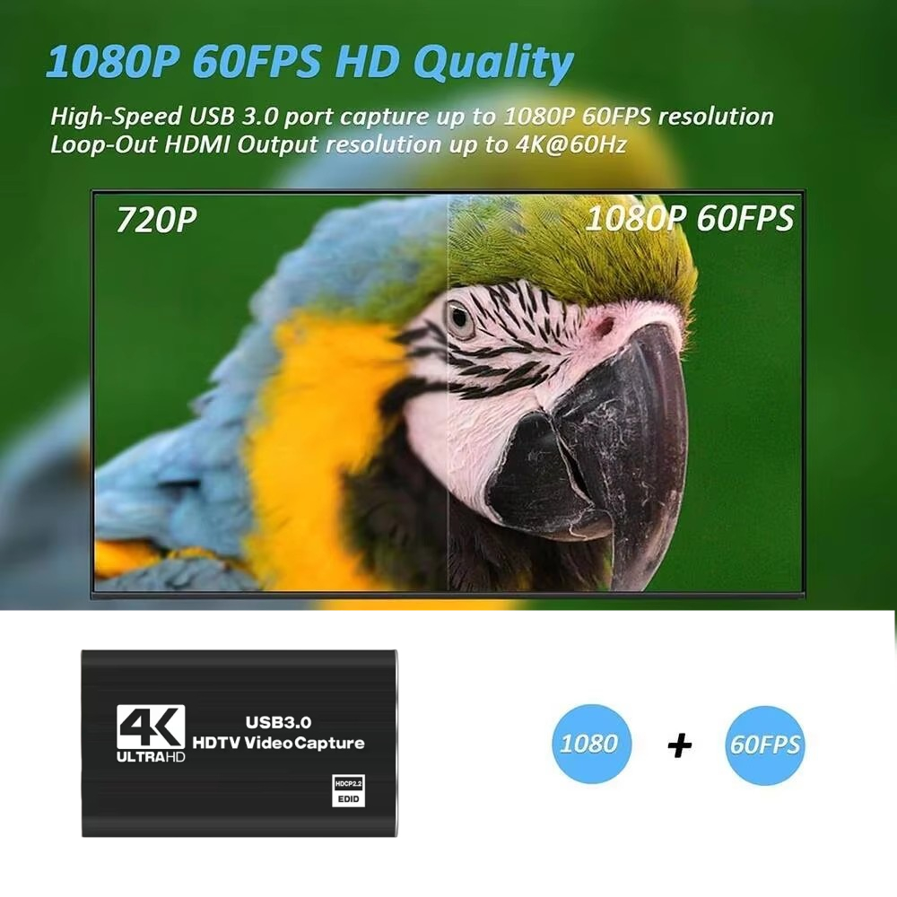 Roreta 4K USB 3.0 비디오 캡처 카드, H - Pc Gaming Games 리뷰 및 가격