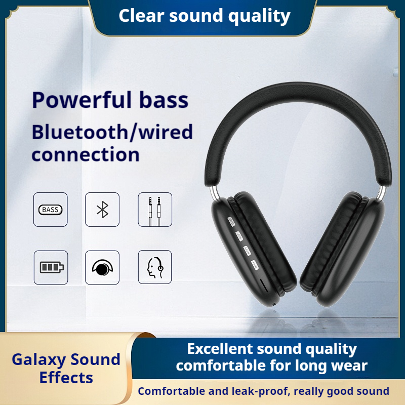 새로운 블루투스 무선 헤드셋, 마이크 내장 스테레오 이 - Gaming Headset 리뷰 및 가격