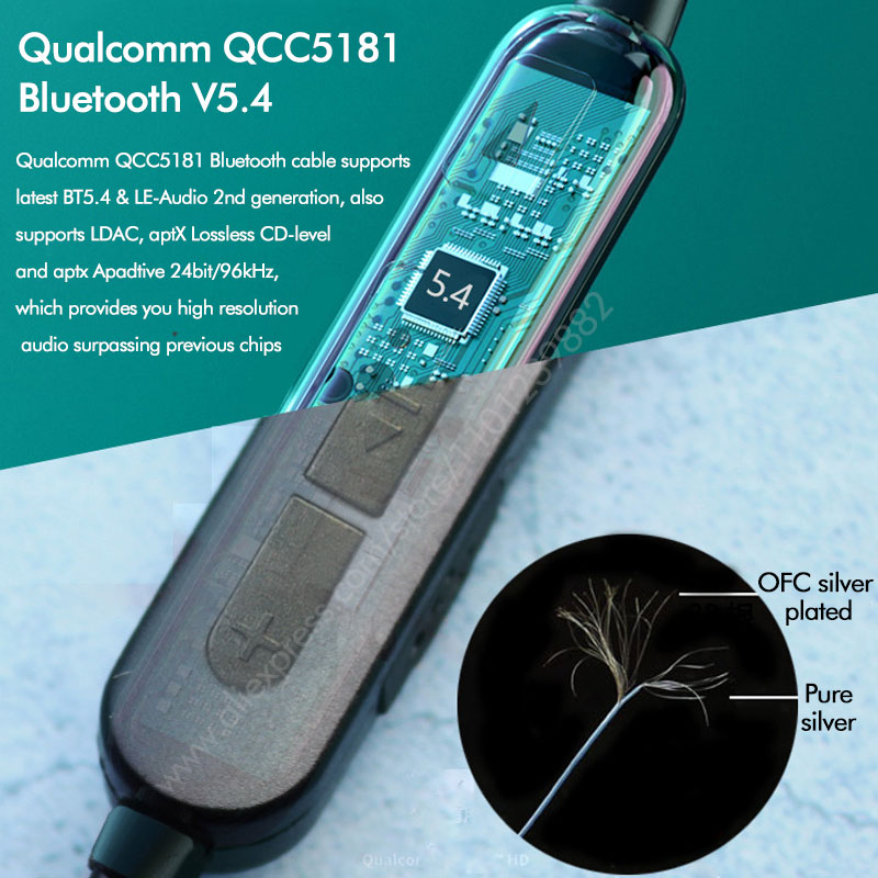 QCC5181 블루투스 케이블, LDAC aptX 무손 - Gaming Headset 리뷰 및 가격