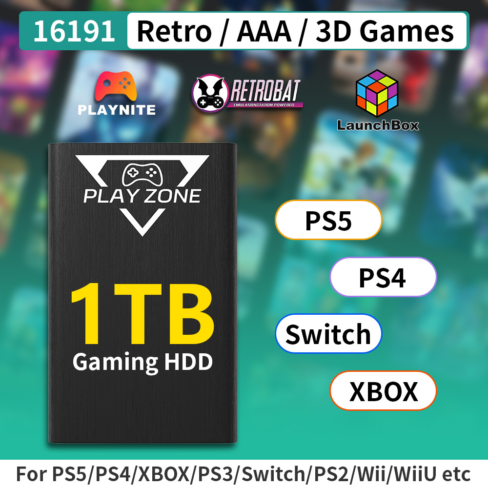 1TB 게이밍 HDD 런치박스&플레이니&레트로봇 레트로 - Pc Gaming Aaa 리뷰 및 가격