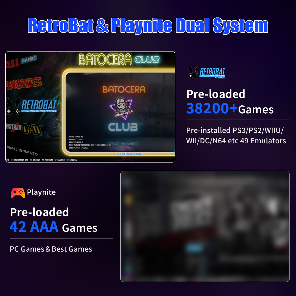 Retrobat 및 Playnite 게임용 HDD 레트 - Pc Gaming Aaa 리뷰 및 가격