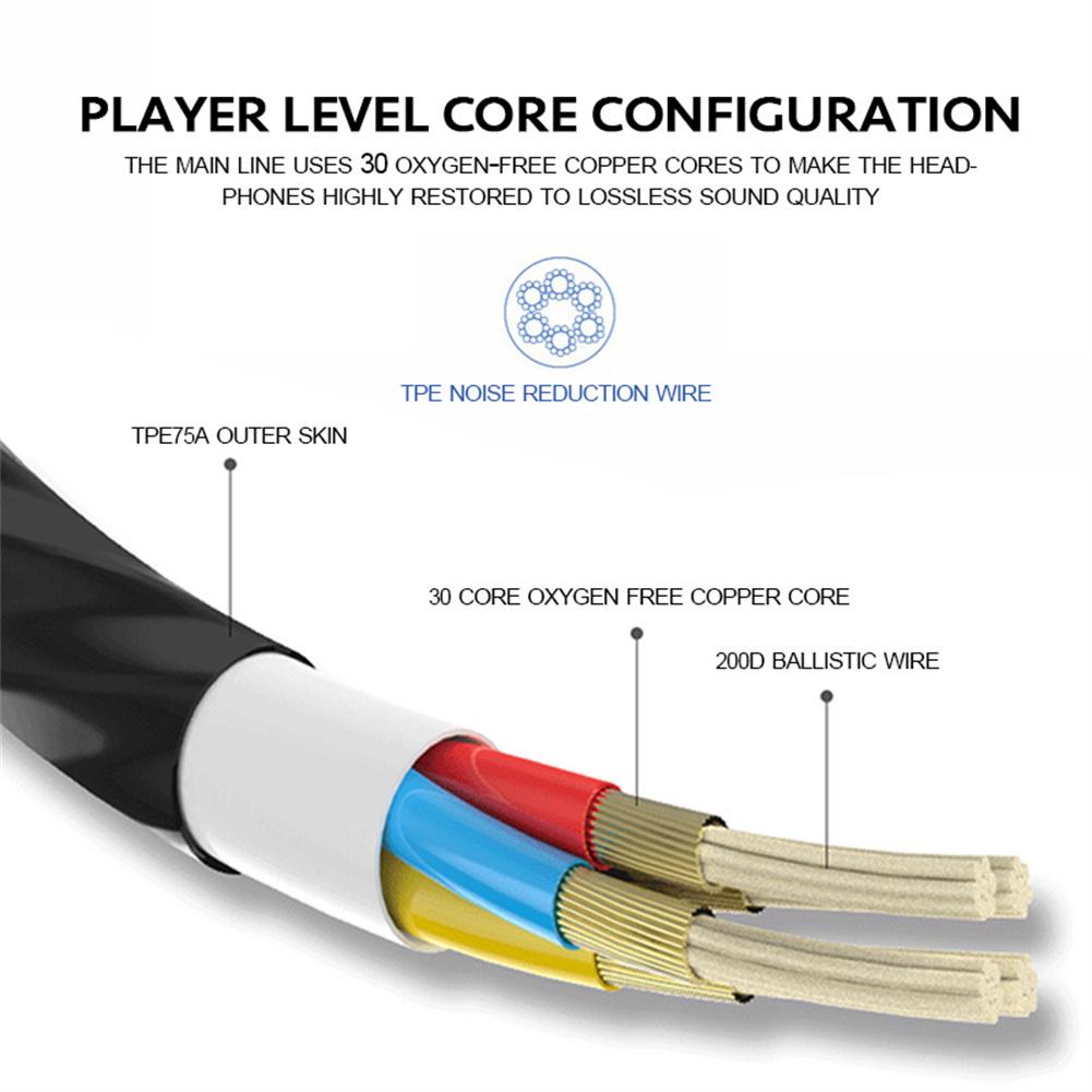 3.5mm 유선 이어폰 인이어 헤드셋 HIFI 베이스  - Pc Gaming Earphones 리뷰 및 가격