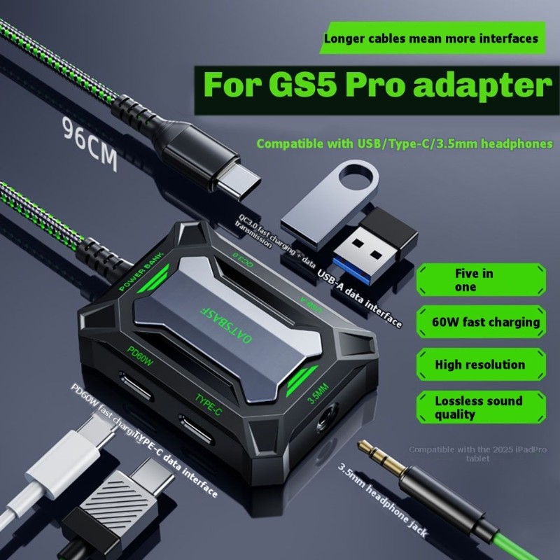 OATSBASF 타입-C 기기용 5-in-1 게이밍 어 - Usb Hub Gaming 리뷰 및 가격