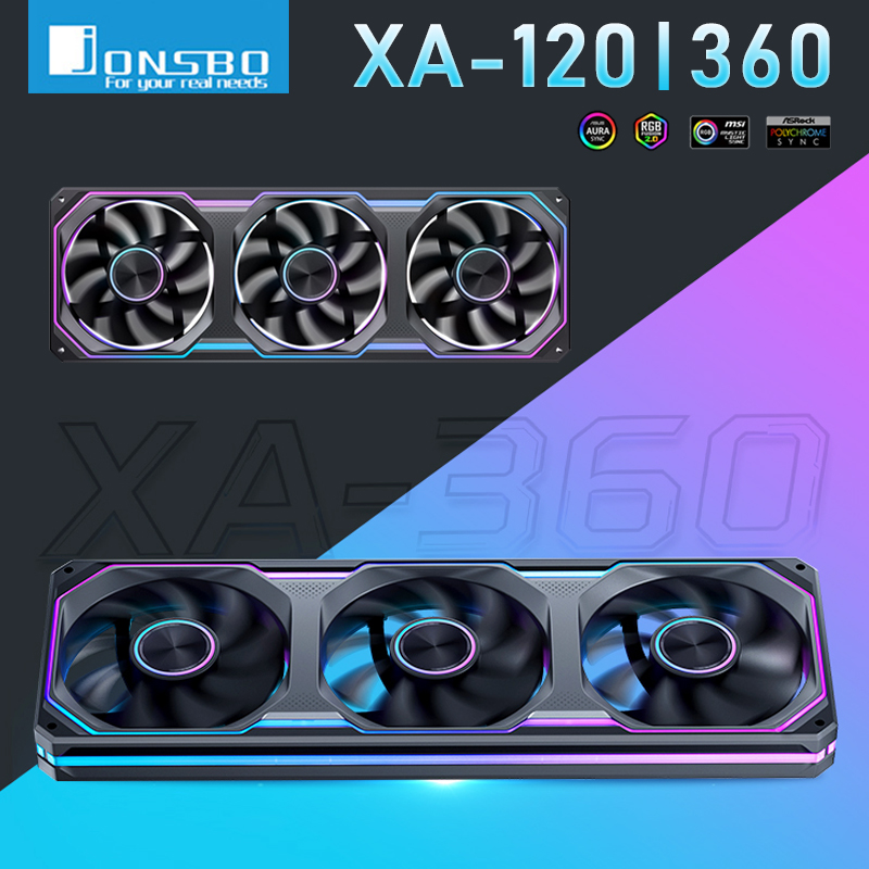 존스보 XA-120/240/360 PC 케이스 팬 3면 - Pc Gaming Ff 리뷰 및 가격
