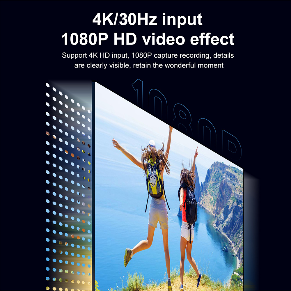 4K HDMI 호환 USB 비디오 캡처 카드 1080P - Pc Gaming Games 리뷰 및 가격