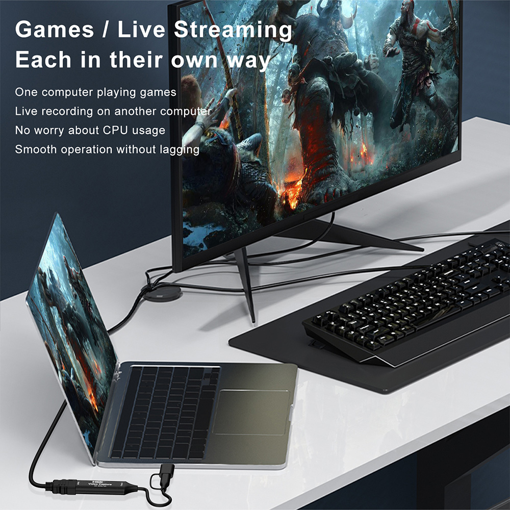 4K HDMI 호환 USB 비디오 캡처 카드 1080P - Pc Gaming Games 리뷰 및 가격